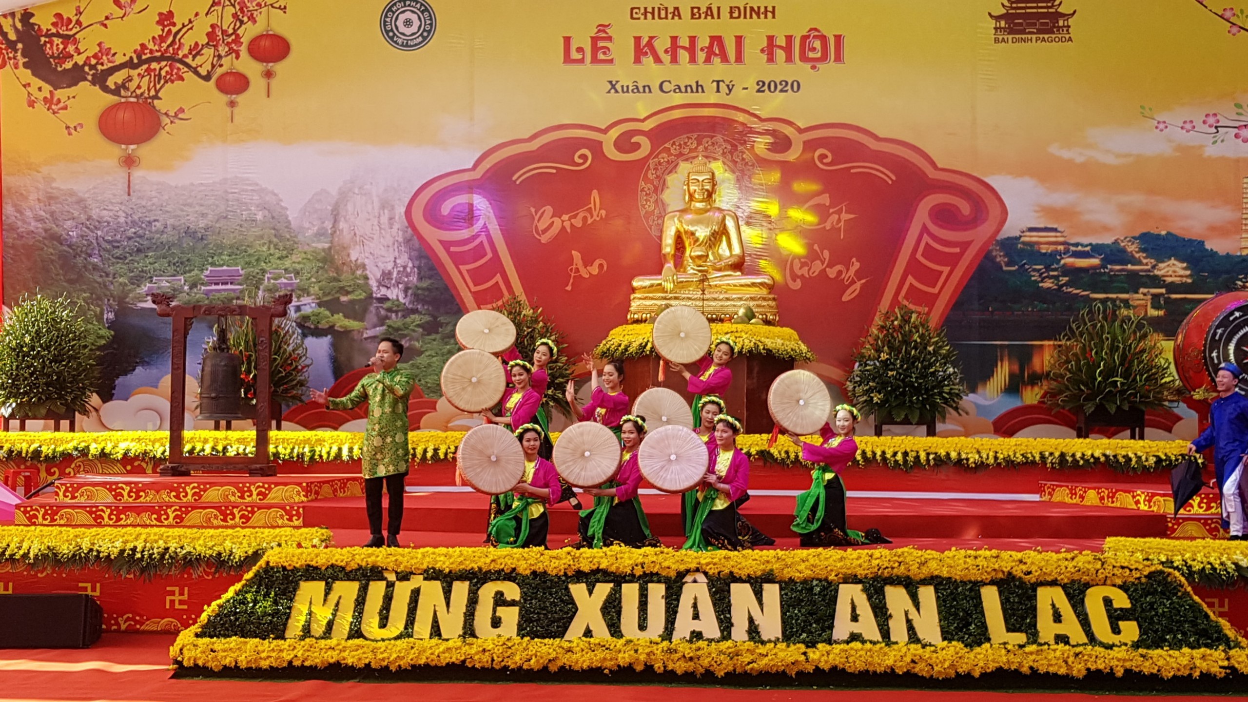Khai hội chùa Bái Đính - Lễ hội mở đầu cho Năm Du lịch Quốc gia 2020